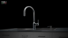 Vòi rửa bát NoBiNox RING NB130LTB