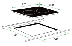 Bếp Từ  KAFF KF FL666II