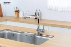 VÒI RỬA BÁT DÂY RÚT NOBINOX BIANCO NX600