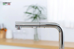VÒI RỬA BÁT DÂY RÚT NOBINOX BIANCO NX600