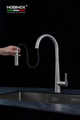 VÒI RỬA BÁT DÂY RÚT NOBINOX WINTO NX501