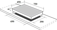 BẾP TỪ ĐÔI Canzy CZ 9928GM