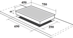 Bếp 1 từ 1 hồng ngoại Canzy CZ TL867DT