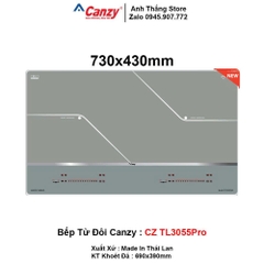 Bếp Từ Đôi Canzy CZ TL3055PRO