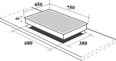 Bếp 1 từ 1 hồng ngoại Canzy CZ TL67B