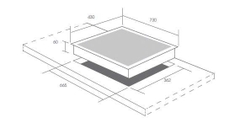 Bếp Từ Đôi Canzy CZ AR77-5G