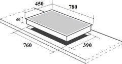 Bếp 3 Từ Dài Canzy CZ ML86GA