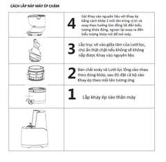Máy Ép Chậm Canzy CZ 007R