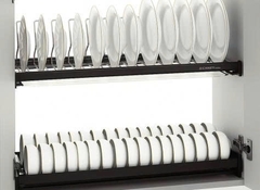 Giá bát đĩa cố định tủ trên nan Oval Canzy CZO-6006-800