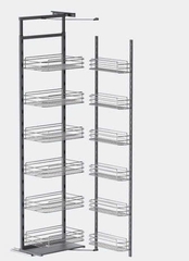 Tủ kho 6 tầng nan Oval Canzy CZO-6007-450.6