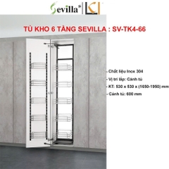 Tủ kho Inox 304 Sevilla SV TK4-66