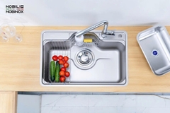CHẬU RỬA BÁT 1 HỐ NOBINOX LIKEN NL724D