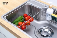 CHẬU RỬA BÁT 1 HỐ NOBINOX LIKEN NL724D