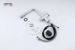 VÒI RỬA BÁT DÂY RÚT 3 ĐƯỜNG NƯỚC NOBINOX MIRA NX333