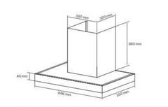 MÁY HÚT MÙI CHỮ T CANZY CZ-H570CTC