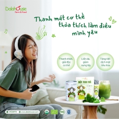 Bột Rau Má Dalahouse – Làm Mát, Đẹp Da, Tiện Lợi Mỗi Ngày