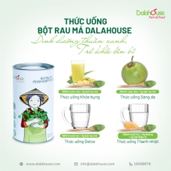 Bột Rau Má Dalahouse – Làm Mát, Đẹp Da, Tiện Lợi Mỗi Ngày
