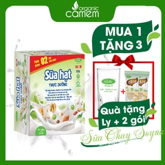 sữa hạt thực dưỡng soyna - sữa thực vật soyna 10 loại hạt hàng chính hãng - Hộp giấy 480g