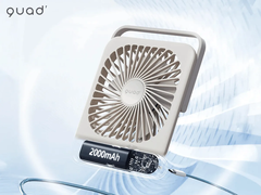 Quạt sạc đa năng kiểu dáng mỏng QS545IV