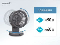 Quạt tuần hoàn không khí 3D DC PUREAIR DC QS537GY