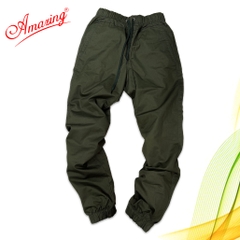 Quần Jogger Kaki Nam Thương Hiệu Amazing Cao Cấp - Lưng Thun, Bo Chân, Phong Cách Thể Thao Năng Động - Menswear