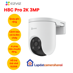 Camera WiFi quay quét EZVIZ H8C Pro 2K 3MP
