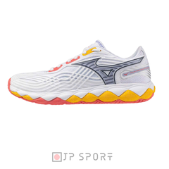 Giày Pickleball Mizuno Wave Enforce Tour 2 AC Trắng/Vàng