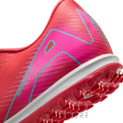 Nike Zoom Vapor 16 Academy TF - FQ8449-800 - Đỏ / Trắng