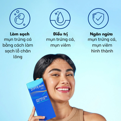 Gel trị mụn Differin Adapalene 0,1% hỗ trợ mụn mờ thâm bản Mỹ tuýp 15g