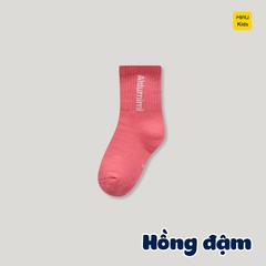 Vớ Tất cotton nhiều màu cho bé, co giãn thoáng khí cho bé mang đi học đi chơi