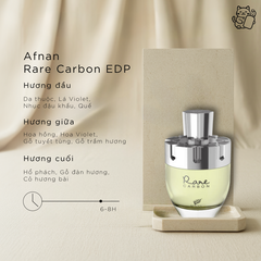 Afnan Rare Carbon EDP 100ml