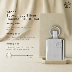Afnan Supremacy Silver Homme EDP