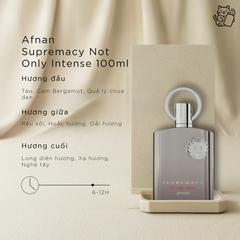 Afnan Supremacy Not Only Intense 100ml