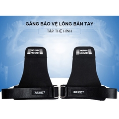 Găng Tay Tập GYM Hở Mu Bàn TayLifting Grips Aolikes Pro