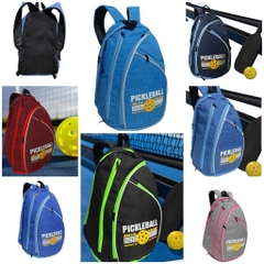 Balo đựng vợt Pickleball, Tennis,Cầu Lông chất liệu Vải gai dù