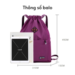 Ba Lô Dây Rút Gấp Gọn Chống Thấm Đa Năng STEPRAIN