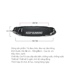 Túi Thắt Lưng Chạy Bô Thời Trang Keeprrun