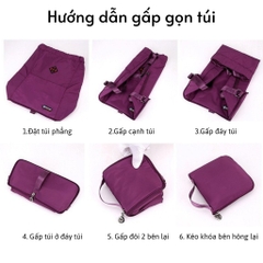 Ba Lô Dây Rút Gấp Gọn Chống Thấm Đa Năng STEPRAIN