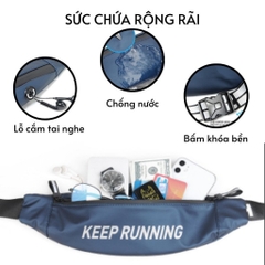Túi Thắt Lưng Chạy Bô Thời Trang Keeprrun