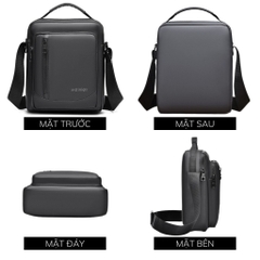 Túi Đeo Chéo WEIXIER D237 Thời Trang Cao Cấp Unisex Chống Nước