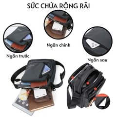 Túi Đeo Chéo WEIXIER D237 Thời Trang Cao Cấp Unisex Chống Nước