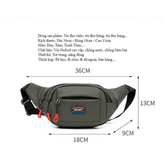 Túi đeo hông, đeo bụng, bao tử cao cấp thời trang Quanlity