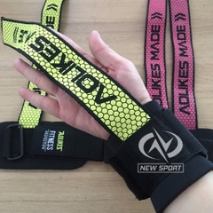 Dây Kéo Lưng Tập Gym Kết Hợp Quấn Cổ Tay Aolikes