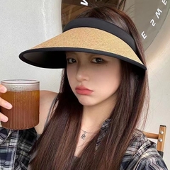 Mũ Chống Nắng Nữa Đầu Rộng Vành - Mũ Cói Thời Trang Chống UV HotTrend