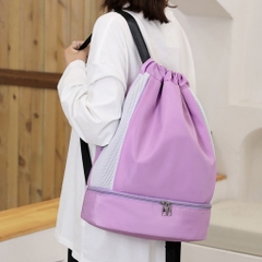 Balo dây rút thể thao đa năng chống thấm nước, sức chứa lớn