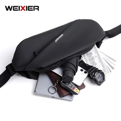 Túi đeo chéo nam vải oxford chống nước 3 ngăn phong cách Hàn Quốc