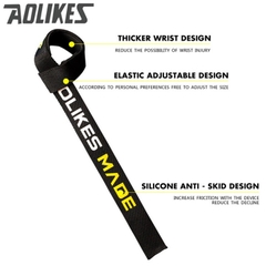 Dây kéo lưng trợ lực cổ tay Aolikes Dây kéo lưng Lifting Straps Aolikes