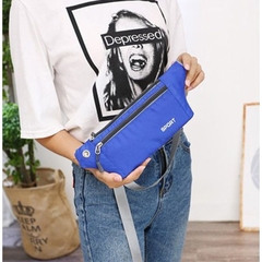 Túi vải đeo chéo , đeo hông nam nữ chống nước có 3 ngăn