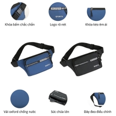 Túi Đeo Hông Nam Thể Thao Cao Cấp SPORTS PRO