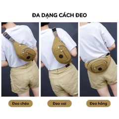 Túi Đeo Bụng Thể Thao 4 Ngăn Tiện Lợi